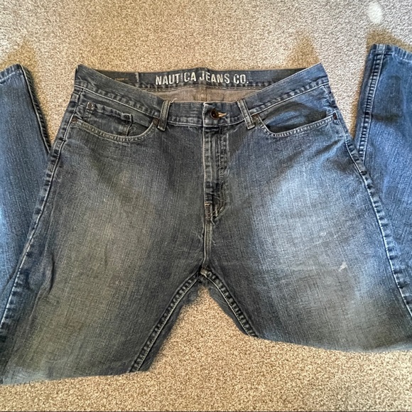 Nautica Jeans Co Straight Fit Blue Jeans 36x32 - Picture 7 of 7